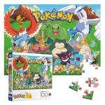 Buffalo Games - Pokémon Fan Favorites - 100 Piece Jigsaw Puzzle for Families - Premium Pokémon Puzzle for All Skill Levels - Finished Size 15.00 x 11.00