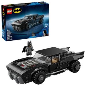 LEGO DC Batman: The Batman Batmobile Building Toy for Kids - Building Blocks W/Batman Minifigure & Golden Coin - Super Hero Room Decor for Boys & Girls, Ages 9+ - Gift Idea for Birthdays - 76332