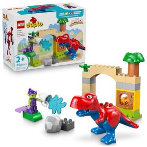 LEGO DUPLO Marvel Dinosaur Spidey-Rex vs. Green Goblin Building Toy for Toddlers - Spidey and His Amazing Friends Toys for Boys & Girls, Ages 2+ - Gifts for Kids - 10463