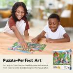 Buffalo Games - Pokémon Fan Favorites - 100 Piece Jigsaw Puzzle for Families - Premium Pokémon Puzzle for All Skill Levels - Finished Size 15.00 x 11.00