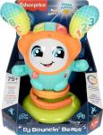 Fisher-Price Baby & Toddler Learning Toy DJ Bouncin’ Beats with Music Lights & Bouncing Action for Ages 9+ Months