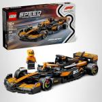 LEGO Speed Champions McLaren F1 Team MCL38 Race Car Toy - Building Set for Kids, Boys & Girls, Ages 10+ - Toy Car for F1 Fans - Gift Idea for Birthday - 77251