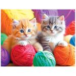 RoseArt - Kodak Premium - Fuzzy Yarn Balls - 100 Piece Jigsaw Puzzle for Adults