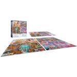 RoseArt - Snack Size Multi-Puzzle Set - Color Palette - 4 x 100 Piece Jigsaw Puzzle for Adults