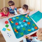 Kids Toys STEM Board Games - Large Size Logical Road Builder Educational Brain Teasers Puzzles Toys, Preschool Learning Montessori Big Board Maze Birthday Gifts Kids Boys Girls Age 4-8 Year Old