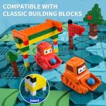 Kids Toys STEM Board Games - Large Size Logical Road Builder Educational Brain Teasers Puzzles Toys, Preschool Learning Montessori Big Board Maze Birthday Gifts Kids Boys Girls Age 4-8 Year Old