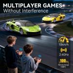 AEROQUEST Lamborghini Remote Control Car, 1:24 Scale Electric Sport Racing Hobby Toy Car Lamborghini Model Vehicle for Boys Girls Birthday Gifts, Green