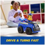 Paw Patrol Chase RC Action Cruiser, Remote Control Car with LED Lights & Easy-Steer Controller, Pretend Play Kids Toys for Boys & Girls Ages 3 and Up