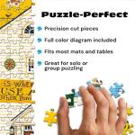 Buffalo Games – 500 Piece Charles Wysocki House Movers Jigsaw Puzzle Colorful Puzzle for Adults – Precision-Cut Pieces, Beautiful Artwork, and Hours of Relaxing Fun