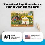 Buffalo Games – 500 Piece Charles Wysocki House Movers Jigsaw Puzzle Colorful Puzzle for Adults – Precision-Cut Pieces, Beautiful Artwork, and Hours of Relaxing Fun