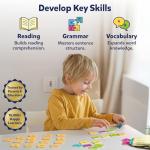 Skillmatics Educational Board Game - Sentence Search, Fun Learning Toys and Games for Kids, Sentence Building Activity, Creative Word Play, 120+ Tiles (1.3 x 1 Inches), Gifts for Ages 5, 6, 7, 8