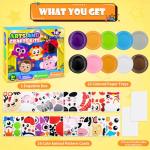 MDCGFOD 16 Pack Arts and Crafts for Kids, Toddler Crafts Animal Paper Plate Art Kit Gift for 3 4 5 6 Year Old Boys Girls DIY Kids for Birthday Party Favor Preschool Classroom Party Games