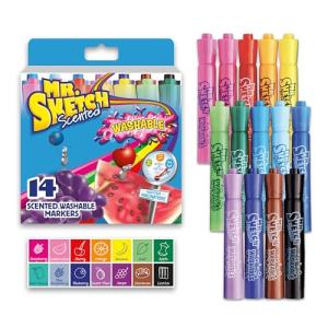 Assorted Pack of 14 Mr. Sketch Scented Markers