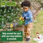 John Deere Bubble Leaf Blower Toy for Kids Includes 24oz Bubble Refill Gas Can, Outdoor Bubble Machine for Kids, Easy to Use, Outdoor Play, Great Gift Toddler 3+