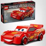 LEGO Speed Champions Lightning McQueen Toy - Disney Pixar Cars Building Blocks for Kids, Boys & Girls, Ages 9+ - Pretend Play Race Car & Bedroom Shelf Display - 77255