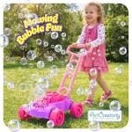 ArtCreativity Bubble Lawn Mower for Toddlers 1-3, Kids Bubble Machine for 1-Year-Old Girl Gifts, Xmas Gifts for Kids, Push Toys for Toddlers Age 1 2 3+ Birthday Gifts for Preschool Girls