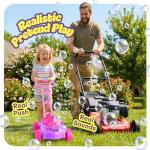 ArtCreativity Bubble Lawn Mower for Toddlers 1-3, Kids Bubble Machine for 1-Year-Old Girl Gifts, Xmas Gifts for Kids, Push Toys for Toddlers Age 1 2 3+ Birthday Gifts for Preschool Girls