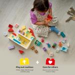 LEGO DUPLO Peppa Pig Family House - Building Toy for Toddlers, Ages 2+ - Sensory Toy for Girls & Boys - W/ 5 Figures - Birthday Gifts for Kids - 10467