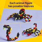 LEGO Creator 3 in 1 Wild Animals Surprising Spider Toy - Building Toy with 3 Build Options, Spider, Scorpion, or Snake - Animal Figures for Kids, Boys & Girls, Ages 7+ - Gift Idea for Birthday - 31159