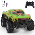 JOYBLI Remote Control Cool Off-Road Vehicle Truck, 2.4GHz RC Car with LED Lights, 1:20 Scale Off-Road Vehicle, Red RC Truck,Remote Control car from a Long Distance,Gifts for Children (Green)