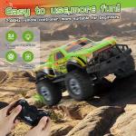 JOYBLI Remote Control Cool Off-Road Vehicle Truck, 2.4GHz RC Car with LED Lights, 1:20 Scale Off-Road Vehicle, Red RC Truck,Remote Control car from a Long Distance,Gifts for Children (Green)