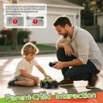 JOYBLI Remote Control Cool Off-Road Vehicle Truck, 2.4GHz RC Car with LED Lights, 1:20 Scale Off-Road Vehicle, Red RC Truck,Remote Control car from a Long Distance,Gifts for Children (Green)