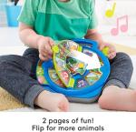 Fisher-Price Little People Toddler Learning Toy World of Animals See ‘N Say with Music and Sounds for Ages 18+ Months