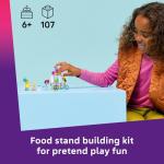 LEGO Friends Ice Cream & Balloon Stand Building Toy for Girls & Boys - Pretend Play Set for Kids, Ages 6+ - W/Liann & Paisley Minidolls & Accessories - Gift Idea for Birthdays - 42692