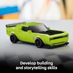 LEGO Speed Champions Dodge Challenger SRT Hellcat Sports Car Toy - Building Set for Learning, Play and Display - Kids Toy for Boys and Girls, Ages 9+ - Birthday Gift Idea for Race Car Fans - 77237