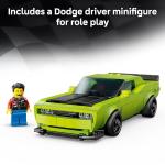 LEGO Speed Champions Dodge Challenger SRT Hellcat Sports Car Toy - Building Set for Learning, Play and Display - Kids Toy for Boys and Girls, Ages 9+ - Birthday Gift Idea for Race Car Fans - 77237