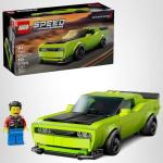 LEGO Speed Champions Dodge Challenger SRT Hellcat Sports Car Toy - Building Set for Learning, Play and Display - Kids Toy for Boys and Girls, Ages 9+ - Birthday Gift Idea for Race Car Fans - 77237