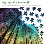 300 Pieces Puzzles for Adults | Aurora Forest Jigsaw Puzzles | Large 300 Piece Puzzle for Children Adults Seniors | Sturdy,Safe | Engaging & Educational Toys Great Gift for Boys Girls 20.5 x 15 in