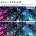 300 Pieces Puzzles for Adults | Aurora Forest Jigsaw Puzzles | Large 300 Piece Puzzle for Children Adults Seniors | Sturdy,Safe | Engaging & Educational Toys Great Gift for Boys Girls 20.5 x 15 in