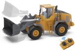 KIDMARKT Metal RC Wheel Loader Toy | 9-Channel Remote Control Construction Truck with Realistic Lights & Sounds, 1:20 Scale Rechargeable Vehicle for Boys Ages 3-12, STEM Engineering Gift for Kids 2025