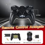 JOYBLI Remote Control Cool Off-Road Vehicle Truck, 2.4GHz RC Car with LED Lights, 1:20 Scale Off-Road Vehicle, Red RC Truck,Remote Control car from a Long Distance,Gifts for Children (RED)