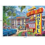 RoseArt - Back to The Past - Rose Motel - 1000 Piece Jigsaw Puzzle for Adults