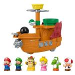 Fisher-Price Little People Toddler Toy My Mario Bowser’s Airship Playset with Figure for Preschool Pretend Play Kids Ages 18+ Months