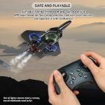 PRIMEX PRO Foam Remote Control Airplanes RC Planes for Kids Adults, RC Airplane Fighter Jet with Light, 360° Flip Fighter Jet Toys, Stunt Roll, Airplane Toy Gifts for Boys Ages 8-16