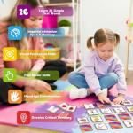 Aizweb First Words Match Game,Memory Game,52 Pcs Toddler Baby Flash Cards,Educational Toys for Pre K Preschool Kindergarten Learning Activities,Speech Therapy Materials Classroom Must Haves