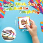 Aizweb First Words Match Game,Memory Game,52 Pcs Toddler Baby Flash Cards,Educational Toys for Pre K Preschool Kindergarten Learning Activities,Speech Therapy Materials Classroom Must Haves