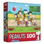 RoseArt - Peanuts - Baseball - 100 Piece Jigsaw Puzzle for Kids and Adults