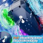 Lehoo Castle Amphibious Remote Control Car, 4WD RC Cars for Boys Age 8-12 with Water Gun, Remote Control Boat for Kids, 2.4 GHz Waterproof RC Trucks, Pool Toys for 6 7 8 9 Year Old Boys