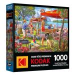 RoseArt - Kodak Premium - Family Beach Vacation - 1000 Piece Jigsaw Puzzle for Adults