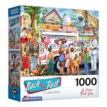 RoseArt - Back to The Past - Ice Cream Truck Day - 1000 Piece Jigsaw Puzzle for Adults