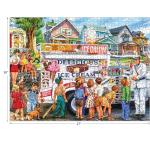 RoseArt - Back to The Past - Ice Cream Truck Day - 1000 Piece Jigsaw Puzzle for Adults