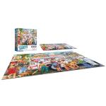 RoseArt - Back to The Past - Ice Cream Truck Day - 1000 Piece Jigsaw Puzzle for Adults