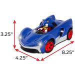 NKOK Team Sonic Racing 2.4GHz Radio Control Toy Car with Turbo Boost - Sonic the Hedgehog 601, Features Working Lights, Adjustable Front Wheel Alignment, Super Fun and Easy, Ages 6 and up