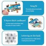 PICKFORU World Travel Puzzles for Adults 1000 Piece,Travel Poster Puzzles Landmarks Foods, Landscape Puzzle USA Paris Italy Scenery, Mountain Scenic Jigsaw Puzzles for Adults Collage