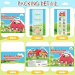 SpringFlower Toddler Toys for 1 2 3 Years Old Boys and Girls, Big Barn Toy with Farm Animal,Educational Montessori Toys, Farm Pretend Playset Toy, Christmas Birthday Gift for Toddler Baby Boys Girls