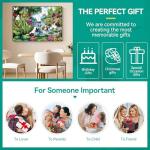 300 Piece Puzzles for Adults&Kids Large Piece, Spring & Summer Elderly Jigsaw Puzzles 300 Pieces – Dog Water Fun, Unique Artwork Perfection Game, Family Entertainment & Gift for Seniors(20.5" x 15")